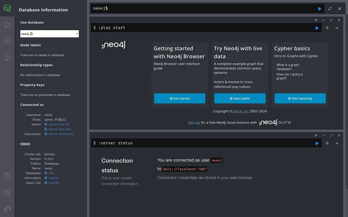 Neo4j Browser